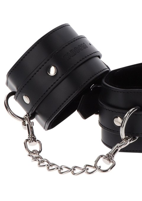 Wrist Cuffs Black Taboom Wrist Cuffs Black Taboom