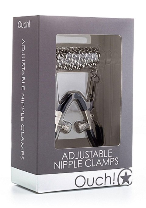 Adjustable Nipple Clamps - Metal Ouch! Adjustable Nipple Clamps - Metal Ouch!
