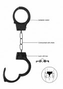 Beginner""s Handcuffs - Black Ouch! Beginner""s Handcuffs - Black Ouch!