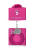 Beginner""s Handcuffs Furry - Pink Ouch! Beginner""s Handcuffs Furry - Pink Ouch!