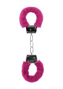 Beginner""s Handcuffs Furry - Pink Ouch! Beginner""s Handcuffs Furry - Pink Ouch!