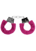 Beginner""s Handcuffs Furry - Pink Ouch! Beginner""s Handcuffs Furry - Pink Ouch!