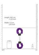 Beginner""s Handcuffs Furry - Purple Ouch! Beginner""s Handcuffs Furry - Purple Ouch!