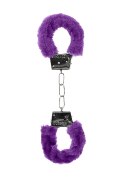 Beginner""s Handcuffs Furry - Purple Ouch! Beginner""s Handcuffs Furry - Purple Ouch!