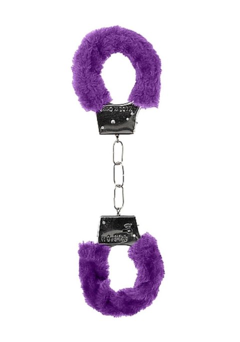 Beginner""s Handcuffs Furry - Purple Ouch! Beginner""s Handcuffs Furry - Purple Ouch!