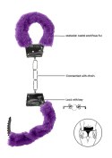 Beginner""s Handcuffs Furry - Purple Ouch! Beginner""s Handcuffs Furry - Purple Ouch!
