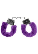 Beginner""s Handcuffs Furry - Purple Ouch! Beginner""s Handcuffs Furry - Purple Ouch!