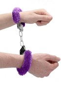 Beginner""s Handcuffs Furry - Purple Ouch! Beginner""s Handcuffs Furry - Purple Ouch!