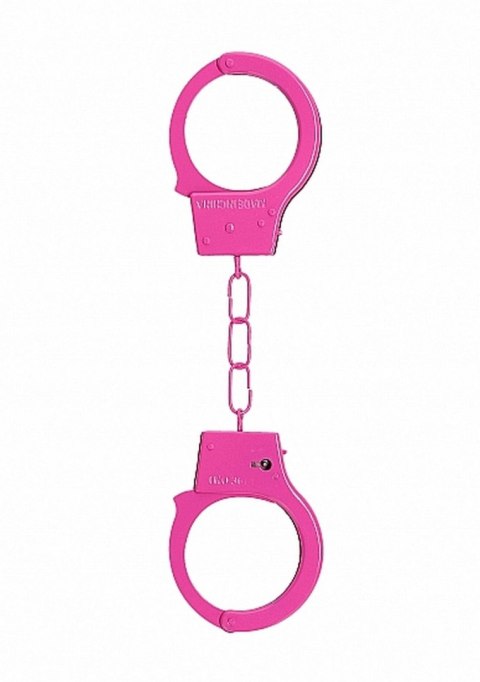 Beginner""s Handcuffs - Pink Ouch! Beginner""s Handcuffs - Pink Ouch!