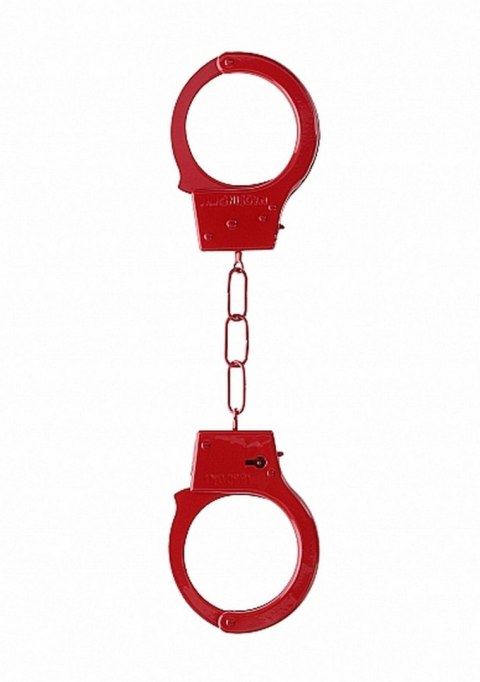 Beginner""s Handcuffs - Red Ouch! Beginner""s Handcuffs - Red Ouch!