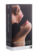 Brace Ball Gag - Black Ouch! Brace Ball Gag - Black Ouch!