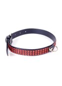 Fetish B - Series Collar with crystals 2 cm Red Line Fetish B - Series Fetish B - Series Collar with crystals 2 cm Red Line Fetish B - Series