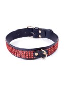 Fetish B - Series Collar with crystals 3 cm Red Line Fetish B - Series Fetish B - Series Collar with crystals 3 cm Red Line Fetish B - Series