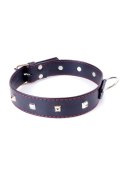 Fetish B - Series Collar with studs 3 cm Red Line Fetish B - Series Fetish B - Series Collar with studs 3 cm Red Line Fetish B - Series