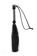 GP SILICONE FLOGGER WHIP BLACK Guilty Pleasure BDSM GP SILICONE FLOGGER WHIP BLACK Guilty Pleasure BDSM