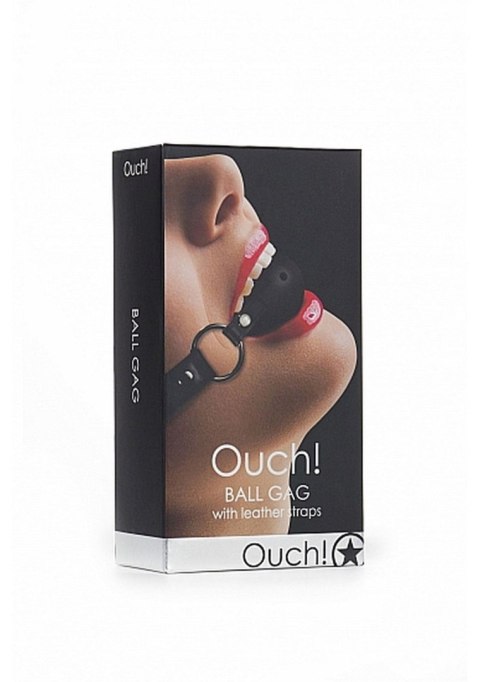 Gag Ball - Black Ouch! Gag Ball - Black Ouch!