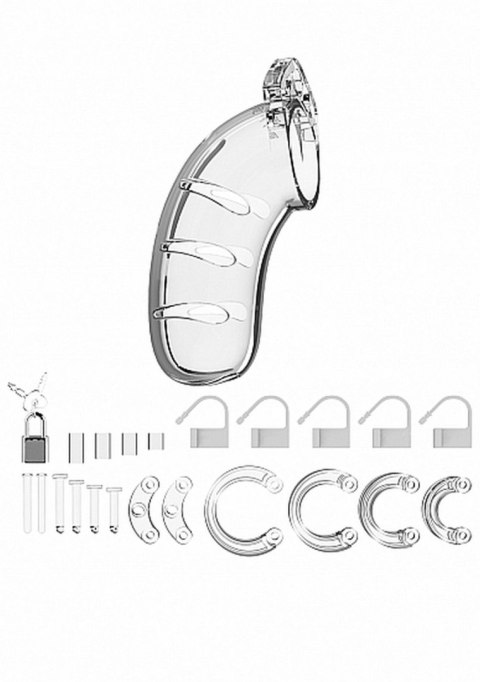 Model 03 - Chastity - 4.5"" - Cock Cage - Transparent ManCage Model 03 - Chastity - 4.5"" - Cock Cage - Transparent ManCage