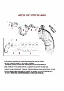 Model 03 - Chastity - 4.5"" - Cock Cage - Transparent ManCage Model 03 - Chastity - 4.5"" - Cock Cage - Transparent ManCage