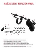 Model 20 - Chastity - 3.5"""" - Silicone Cock Cage - Black ManCage Model 20 - Chastity - 3.5"""" - Silicone Cock Cage - Black ManCage