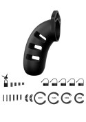 Model 21 - Chastity - 4.5"""" - Silicone Cock Cage - Black ManCage Model 21 - Chastity - 4.5"""" - Silicone Cock Cage - Black ManCage