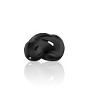 Model 27 - Ultra Soft Silicone Chastity Cage - Black ManCage Model 27 - Ultra Soft Silicone Chastity Cage - Black ManCage