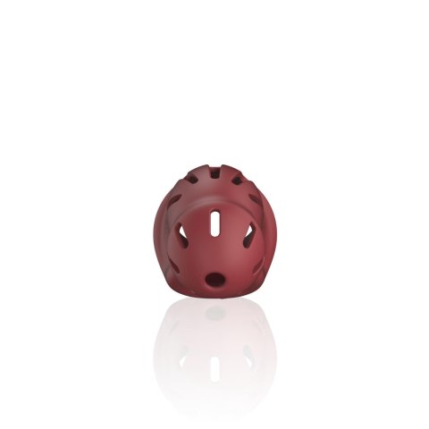 Model 28 - Ultra Soft Silicone Chastity Cage - Red ManCage Model 28 - Ultra Soft Silicone Chastity Cage - Red ManCage