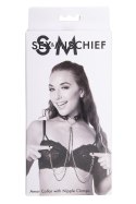SPORTSHEETS SM AMOR COLLAR WITH NIPPLE JEWELRY Sportsheets SPORTSHEETS SM AMOR COLLAR WITH NIPPLE JEWELRY Sportsheets