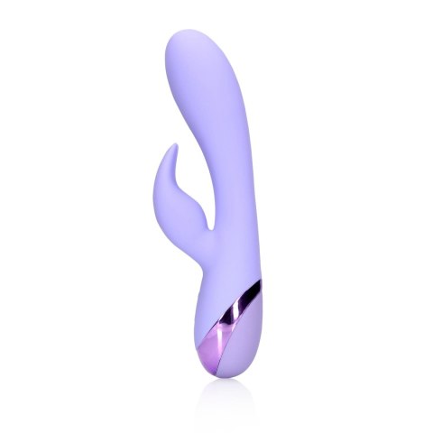 Smooth Silicone Rabbit Vibrator - Digital Lavender Loveline Smooth Silicone Rabbit Vibrator - Digital Lavender Loveline