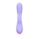 Smooth Silicone Rabbit Vibrator - Digital Lavender Loveline Smooth Silicone Rabbit Vibrator - Digital Lavender Loveline