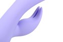 Smooth Silicone Rabbit Vibrator - Digital Lavender Loveline Smooth Silicone Rabbit Vibrator - Digital Lavender Loveline