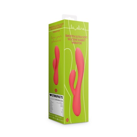 Smooth Ultra Soft Silicone Rabbit Vibrator - Astro Dust Loveline Smooth Ultra Soft Silicone Rabbit Vibrator - Astro Dust Loveline