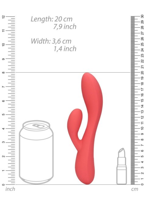Smooth Ultra Soft Silicone Rabbit Vibrator - Astro Dust Loveline Smooth Ultra Soft Silicone Rabbit Vibrator - Astro Dust Loveline