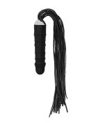 Black Whip with Realistic Silicone Dildo - Black Ouch! Black Whip with Realistic Silicone Dildo - Black Ouch!
