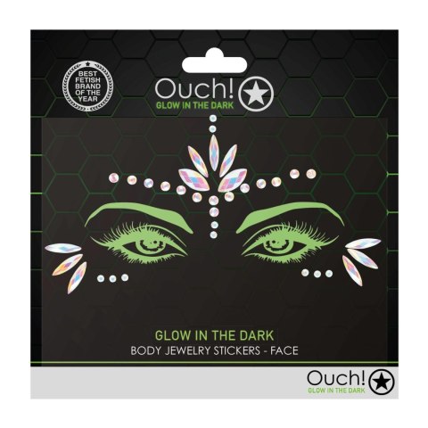 Body Jewelry Stickers - Face Ouch! Body Jewelry Stickers - Face Ouch!