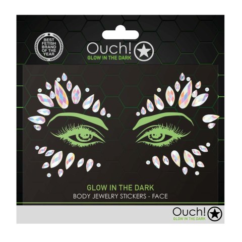 Body Jewelry Stickers - Face Ouch! Body Jewelry Stickers - Face Ouch!