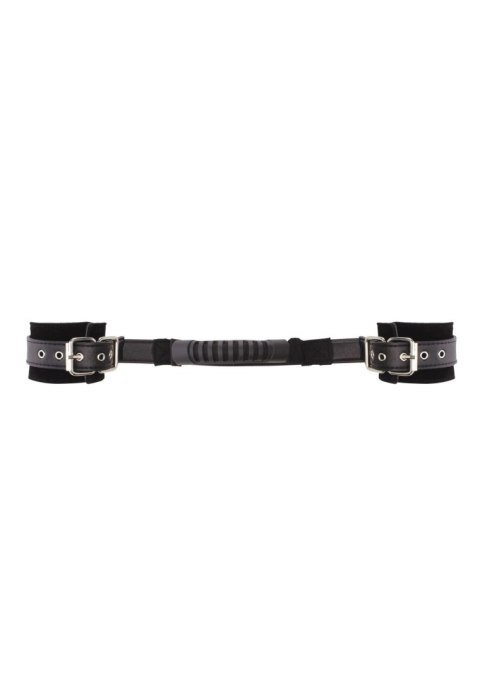 Bonded Leather Hand Cuffs With Handle Ouch! Bonded Leather Hand Cuffs With Handle Ouch!