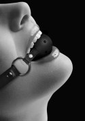 Breathable Ball Gag - With Bonded Leather Straps Ouch! Breathable Ball Gag - With Bonded Leather Straps Ouch!