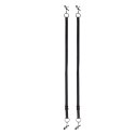 Labia Spreader with Clamps - Black Ouch! Labia Spreader with Clamps - Black Ouch!