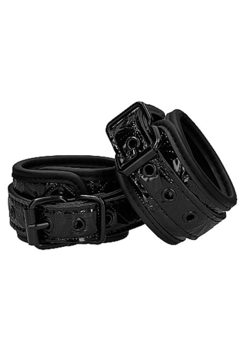 Luxury Hand Cuffs - Black Ouch! Luxury Hand Cuffs - Black Ouch!