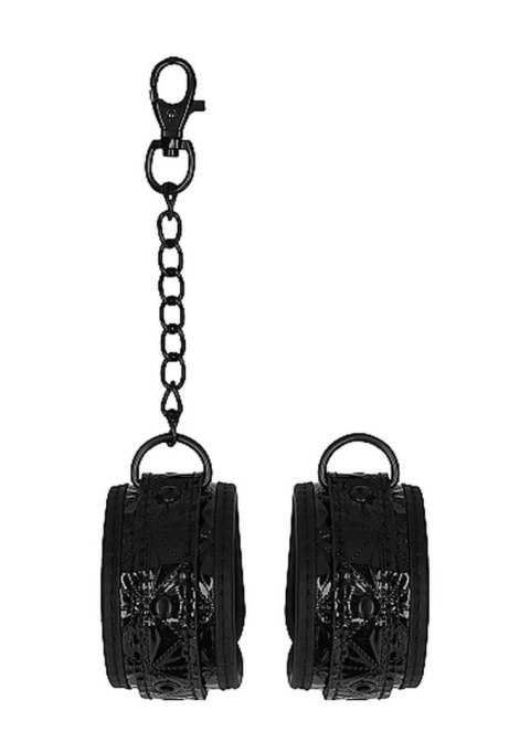 Luxury Hand Cuffs - Black Ouch! Luxury Hand Cuffs - Black Ouch!