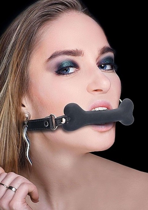 Ouch! Bone Gag - Black Ouch! Ouch! Bone Gag - Black Ouch!