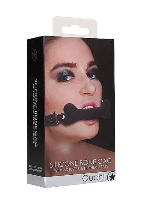 Ouch! Bone Gag - Black Ouch! Ouch! Bone Gag - Black Ouch!