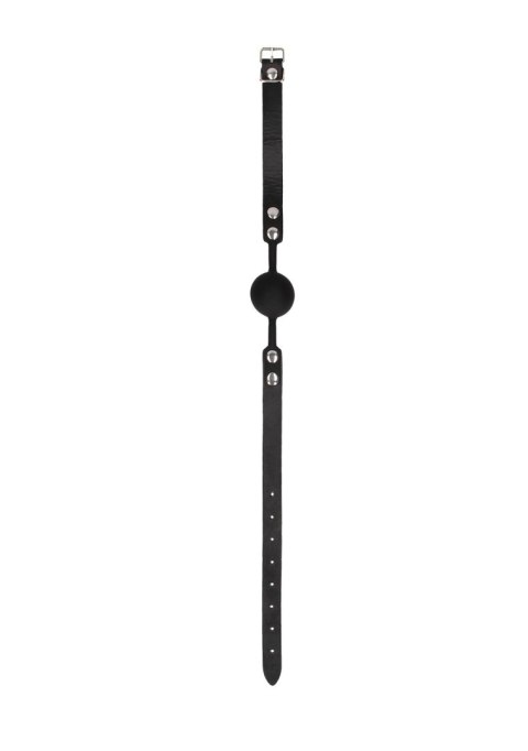Silicone Ball Gag - with Adjustable Bonded Leather Straps Ouch! Silicone Ball Gag - with Adjustable Bonded Leather Straps Ouch!