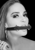 Silicone Bit Gag - With Adjustable Bonded Leather Straps Ouch! Silicone Bit Gag - With Adjustable Bonded Leather Straps Ouch!