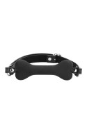 Silicone Bone Gag - With Adjustable Bonded Leather Straps Ouch! Silicone Bone Gag - With Adjustable Bonded Leather Straps Ouch!