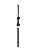 Silicone Bone Gag - With Adjustable Bonded Leather Straps Ouch! Silicone Bone Gag - With Adjustable Bonded Leather Straps Ouch!