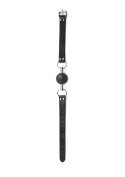 Solid Ball Gag - With Bonded Leather Straps Ouch! Solid Ball Gag - With Bonded Leather Straps Ouch!