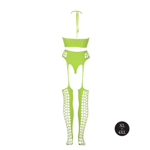 Two Piece with Crop Top and Stockings XL/XXXXL Ouch! Two Piece with Crop Top and Stockings XL/XXXXL Ouch!