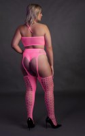 Two Piece with Crop Top and Stockings XL/XXXXL Ouch! Two Piece with Crop Top and Stockings XL/XXXXL Ouch!