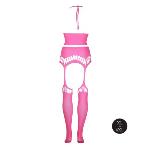 Two Piece with Crop Top and Stockings XL/XXXXL Ouch! Two Piece with Crop Top and Stockings XL/XXXXL Ouch!